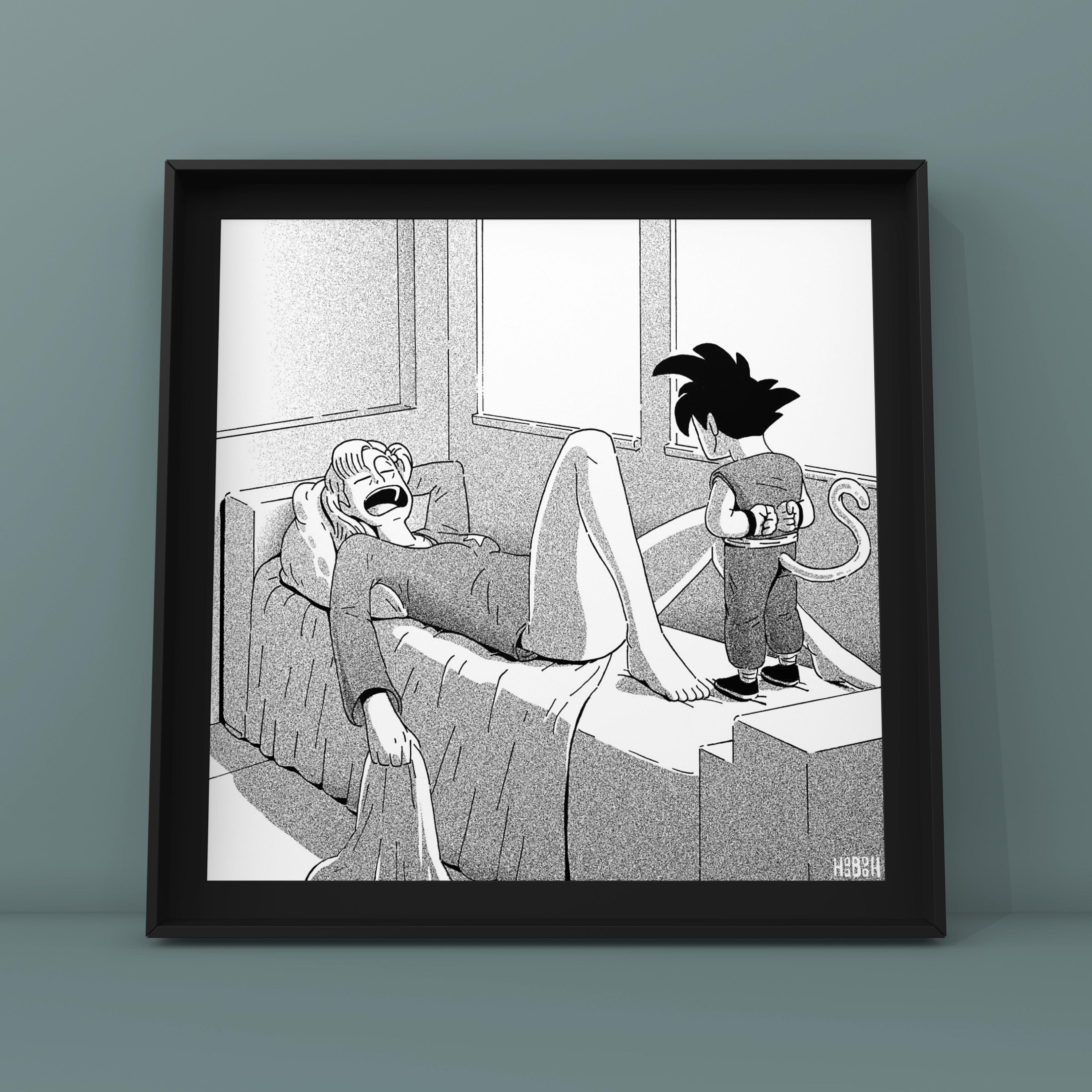 Inktober #21 - Sleep - MoGA